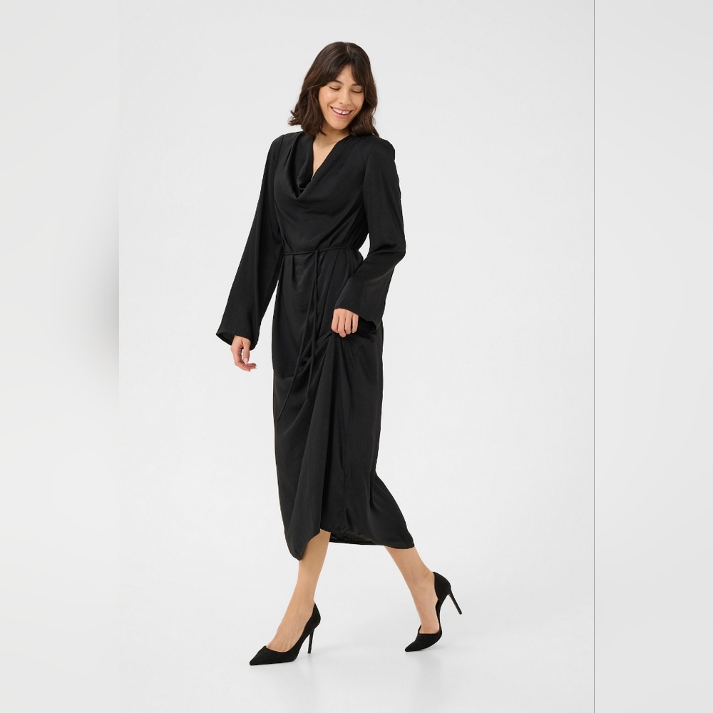 Kaffe Elegant Black Women's Dress - EU Size 42